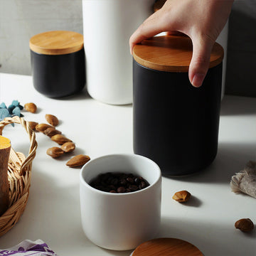 Ceramic Storage Pot Seasoning Food Sealed Pot