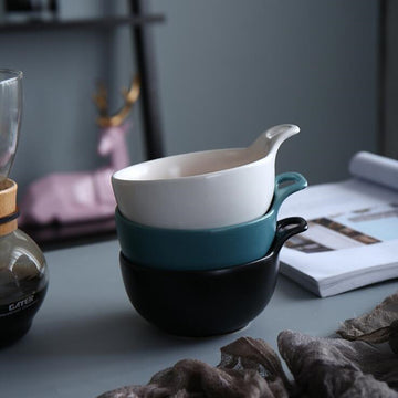 Simple Rice Bowl Baked Bowl Small Soup Bowl Dessert Breakfast Bowl