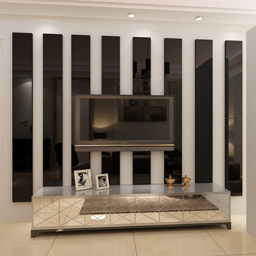 Strip Mirror Sticker Acrylic Decorative Stickers