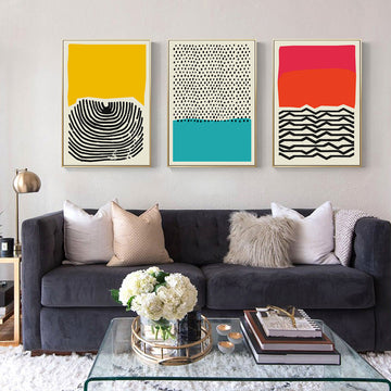 Sofa background wall painting