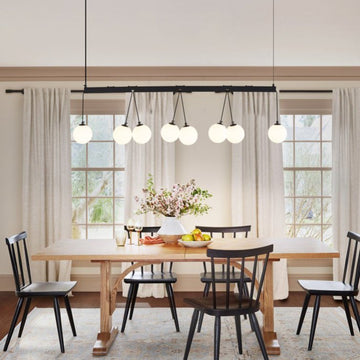 Broghan 8 - Light Sphere Globe Chandelier No Bulb