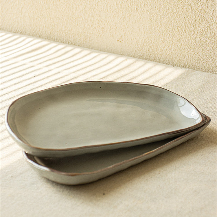 Home Minimalist Creative Ceramic Snack Platter