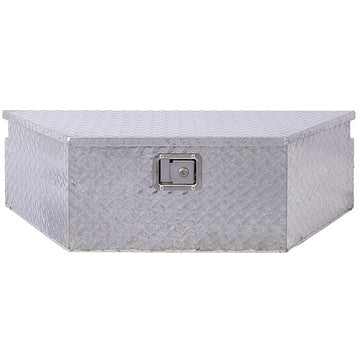 39inch Aluminum Tool Box,heavy Duty Truck Bed Tool Box,outdoor Trailer Pickup Storage Tool Box,RV Storage Organizer,underbody Box W Lock Keys,silver 39x16.5x11.8inch