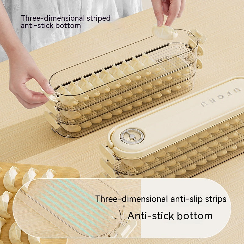 Gap Instant  Dumpling Storage Box Refrigerator Household Food Grade