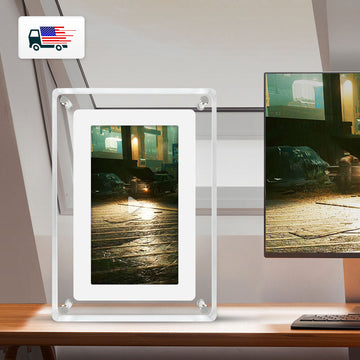 7 Inch 4GB IPS Screen Video Acrylic Portaretratos Digitales Digital Photo Picture Wifi Frame Signage Racks