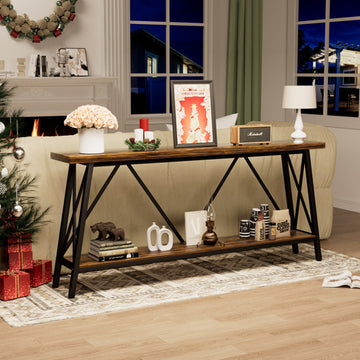 70.9-inch Ultra Long Sofa Table, Rear Console Of Sofa