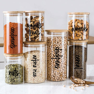 Storage Stickers Waterproof Oil Food Label Stickers