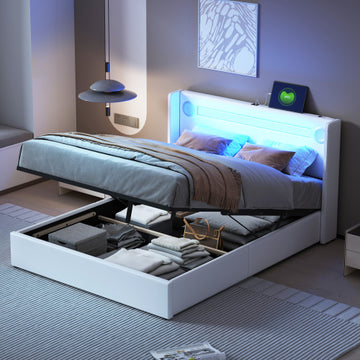 Fiberboard Double Bed 160cmx200cm