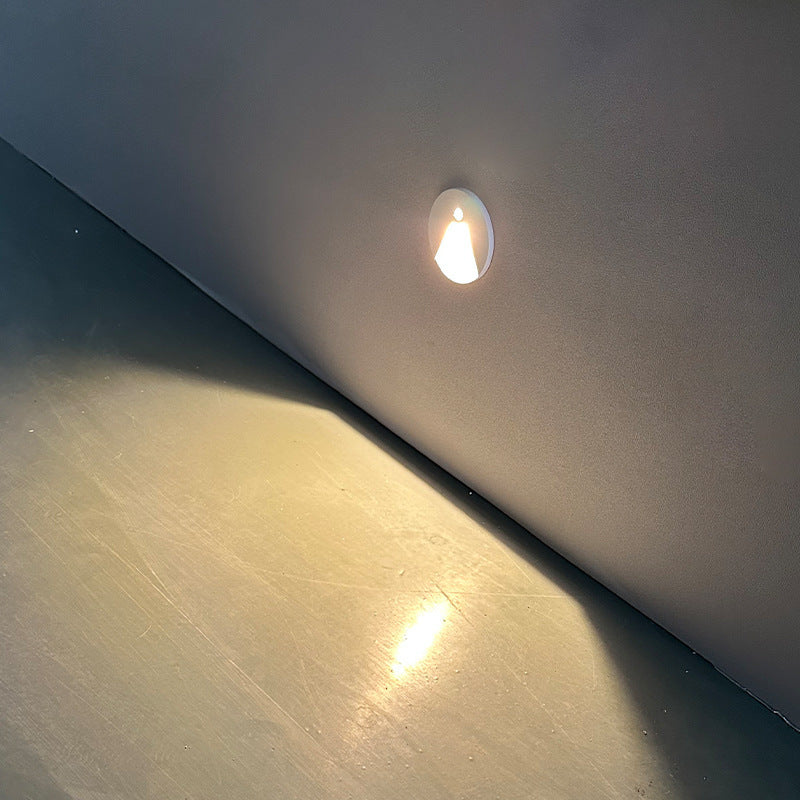 Automatic Human Body Induction Room Outdoor Inner Step Step Aluminum Aisle Waterproof Give A Kick Corner Night Light