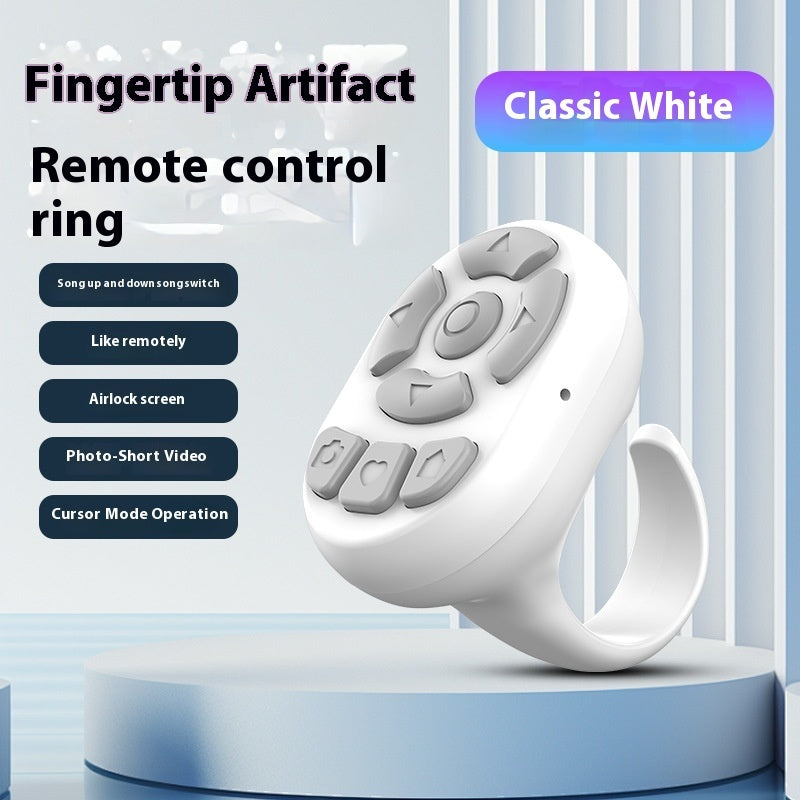 Mobile Phone Bluetooth Remote Control Controller Button E-book Age-Turner