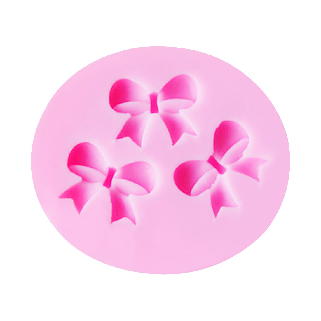 Silicone bow baking mold