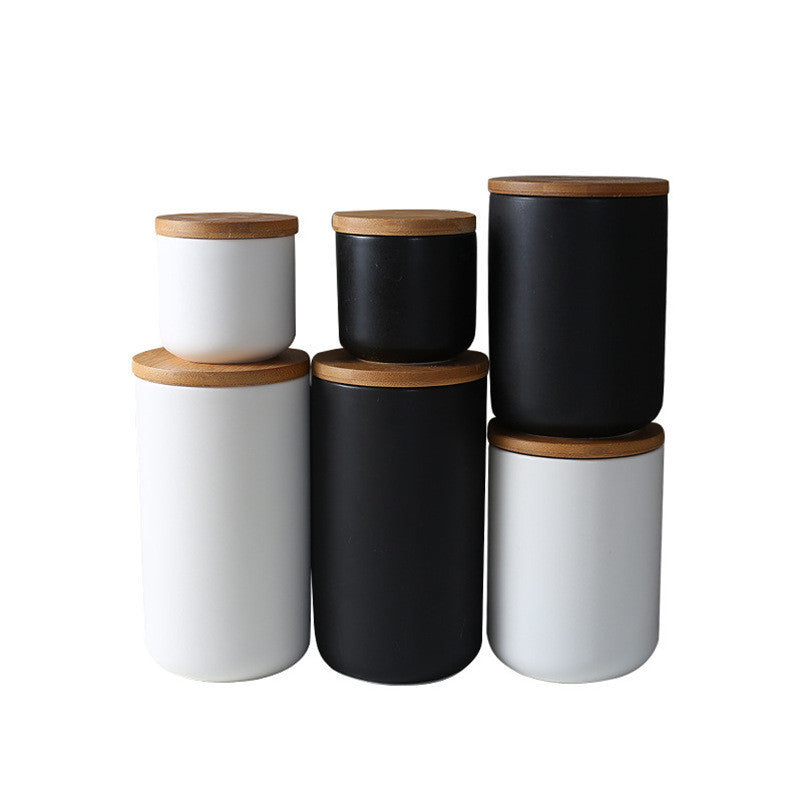 Ceramic Storage Pot Seasoning Food Sealed Pot