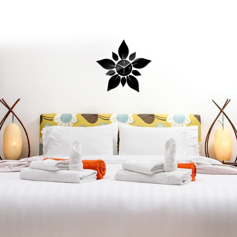 Acrylic wall sticker clock