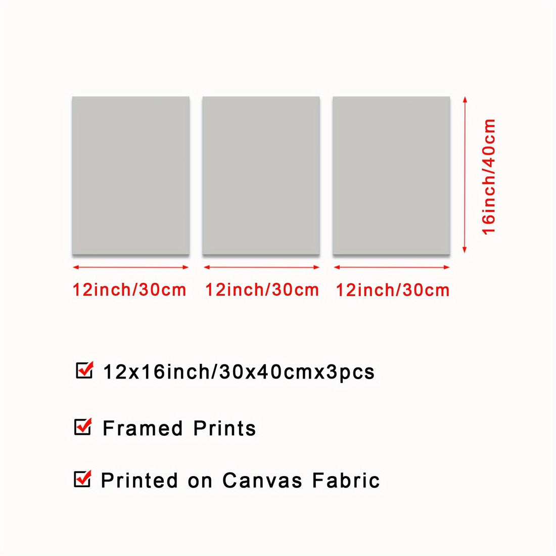 3pcs Canvas Hand In Hand And Love Theme Framed Poster, Creative Wall Art For Bedroom, Office, Living Room, Cafe, Bar, Wall Decor, Home And Dormitory Decoration