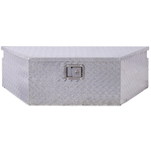 39inch Aluminum Tool Box,heavy Duty Truck Bed Tool Box,outdoor Trailer Pickup Storage Tool Box,RV Storage Organizer,underbody Box W Lock Keys,silver 39x16.5x11.8inch