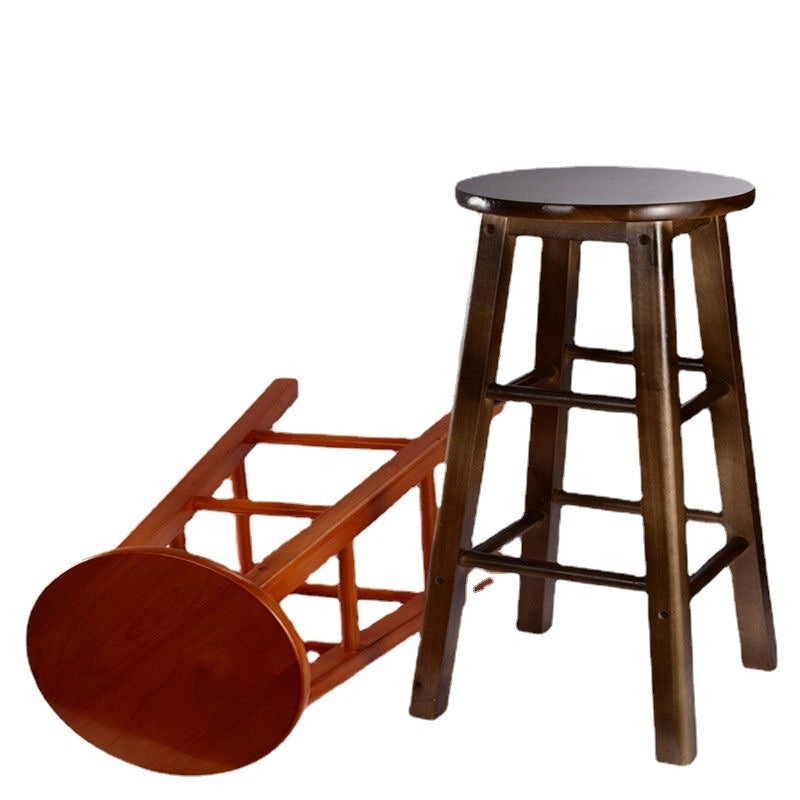 Solid Wood Bar Front Desk Chair