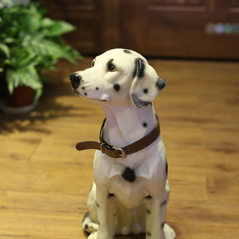 Resin Garden Decoration Memorial Dog Statue