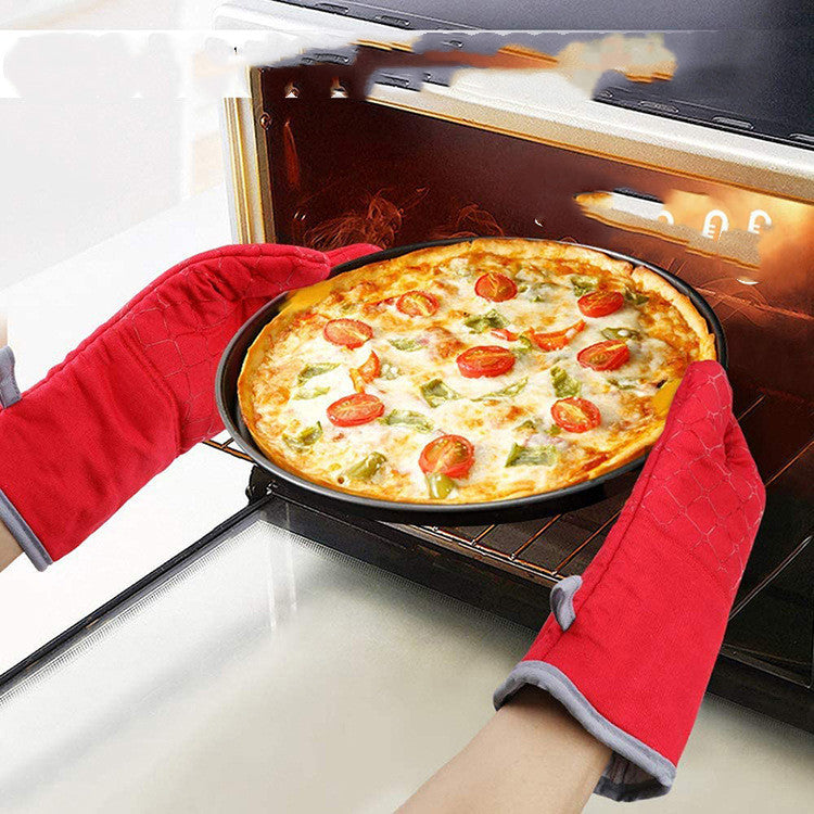 Baking gloves polyester cotton