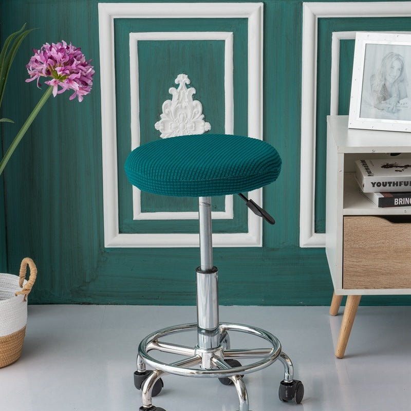 Bar Elastic Round Stool Cover
