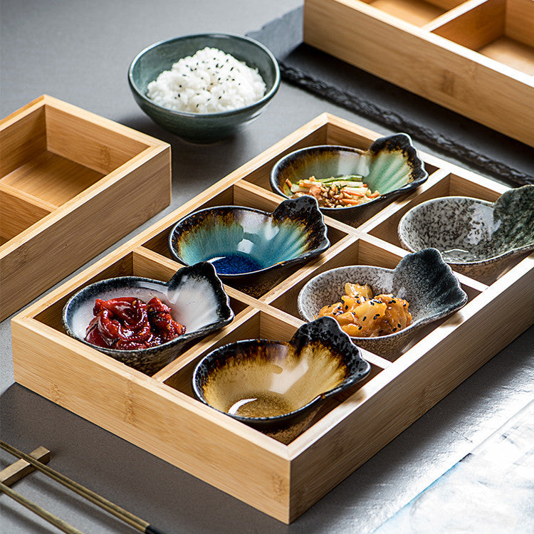 Home Creative Fish-shaped Ceramic Small Plates
