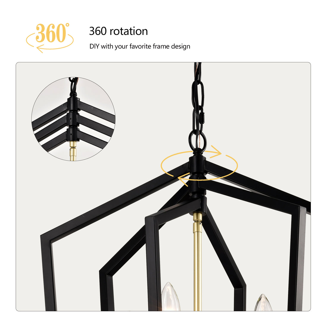 12-Light Lantern Tired Farmhouse Ceiling Hanging Light Black Chandelier Metal Modern Pendant Light Fixtures For Kitchen Island Dining Room Living Room Foyer Entryway E12 Bulbs Not Included