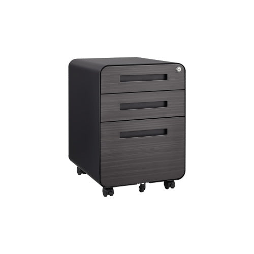 3 Drawer Mobile Filing Cabinet, Simple Style Multi-functional Locker