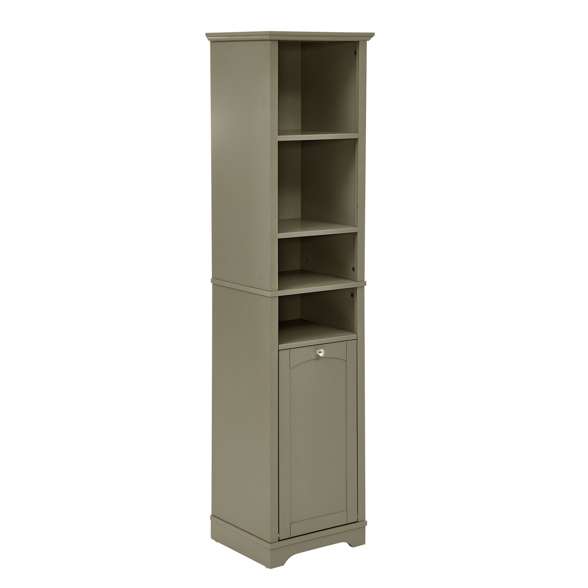 64 Inch High Bathroom Storage Cabinet For Small Space For Living Room, Bathroom, Home Office, Kitchen