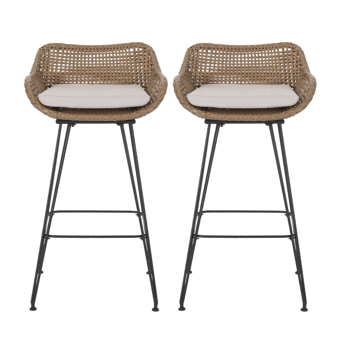 PE Rattan BAR STOOL