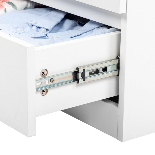 4-drawer Cabinet Without Handles, White